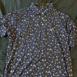 Rhoback Medium New England Golf Polo
